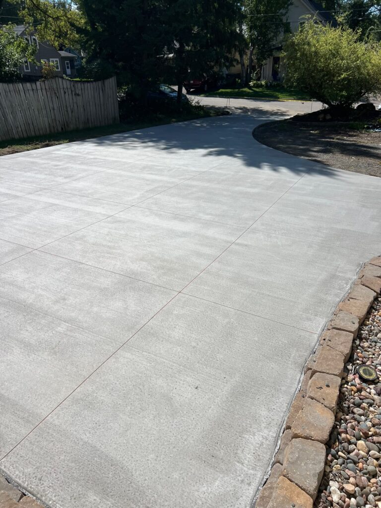 Concrete Driveway installation Stillwater MN