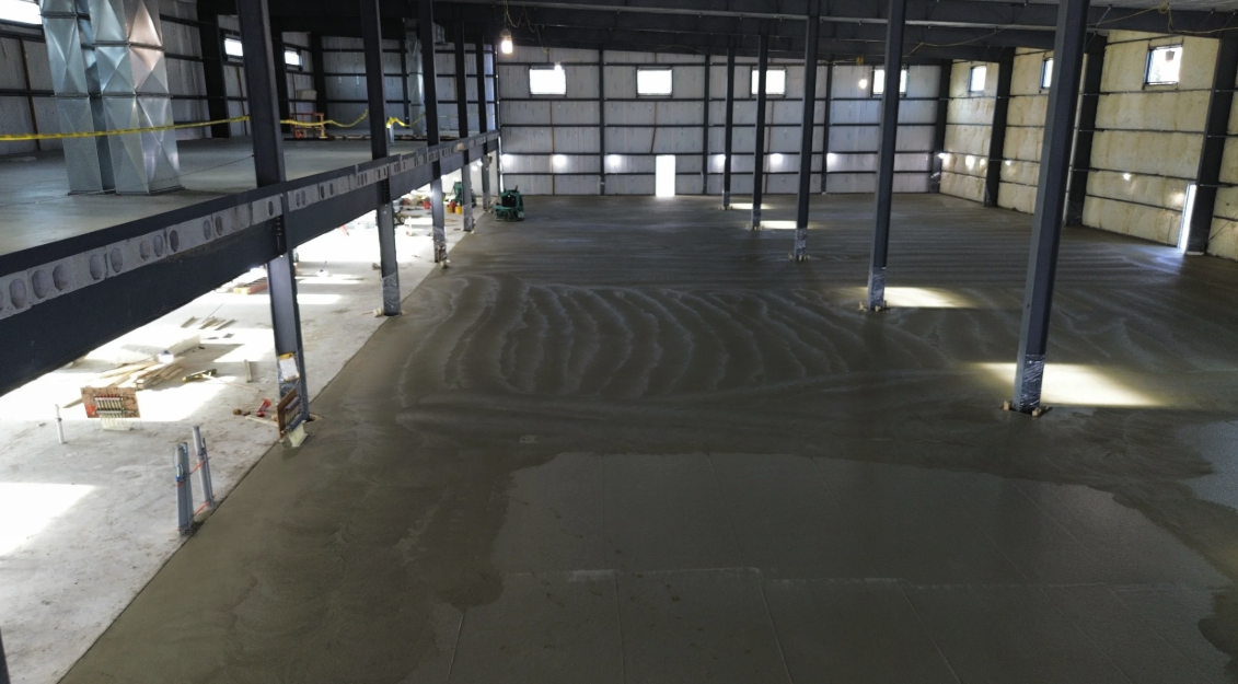 Commercial slab by Masterset Concrete